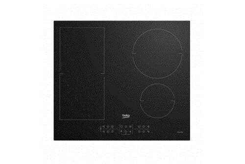 Placa de Indução Beko HII64200FMT | Elétrica | 58 cm | 4 Zonas | Preto For Sale