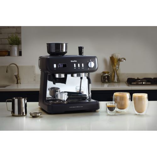 Máquina Café Manual Breville VCF152X Moinho Integrado Sale