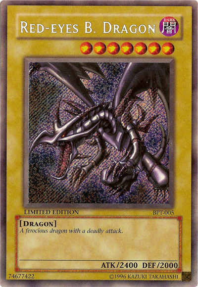 Red-Eyes B. Dragon [BPT-005] Secret Rare Online Hot Sale