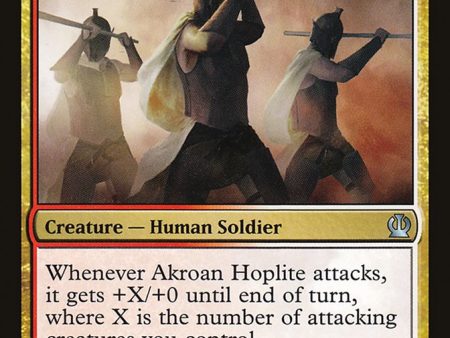 Akroan Hoplite [Theros] Online Sale