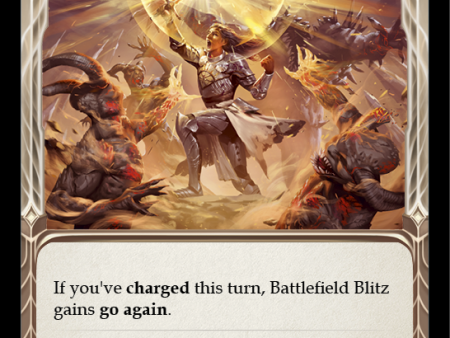 Battlefield Blitz (Red) [U-MON036-RF] Unlimited Rainbow Foil For Cheap