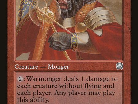 Warmonger [Mercadian Masques] Hot on Sale