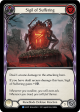 Sigil of Suffering (Red) [ELE227] (Tales of Aria)  1st Edition Rainbow Foil on Sale