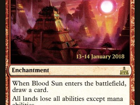 Blood Sun [Rivals of Ixalan Prerelease Promos] For Cheap