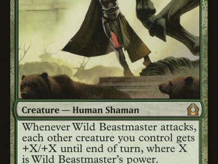 Wild Beastmaster [Return to Ravnica] Hot on Sale